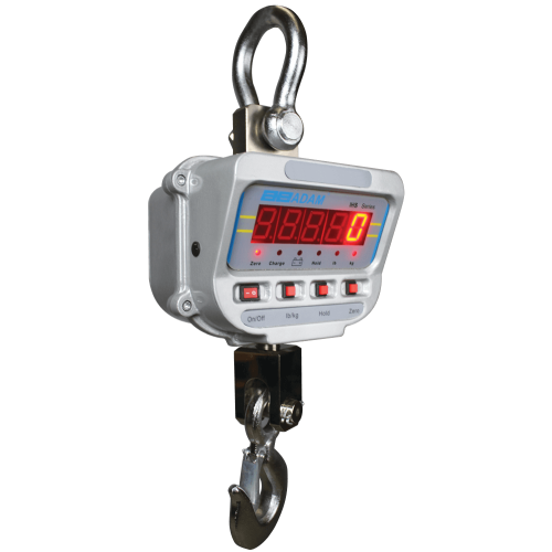 Adam Equipment IHS Hanging Crane Scales, External Calibration, 5000 kg Capacity, 1 kg Readability - IHS 5 - Click Image to Close